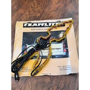 Teamlite Car vehicle home window suction Light sports team football NFL Chiefs